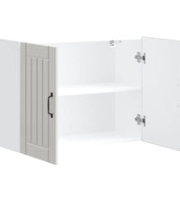 Küchen-Hängeschrank Lucca Hochglanz-Weiß Holzwerkstoff