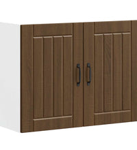 Küchen-Hängeschrank Lucca Braun Eichen-Optik Holzwerkstoff