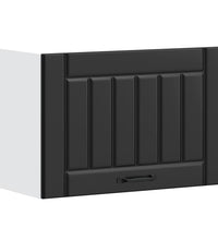 Küchen-Hängeschrank Lucca Schwarz Holzwerkstoff