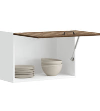 Küchen-Hängeschrank Lucca Braun Eichen-Optik Holzwerkstoff