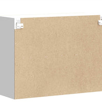Küchen-Hängeschrank mit Glastür Artisan-Eiche Holzwerkstoff