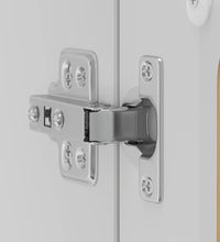 Küchen-Hängeschrank mit Glastür Artisan-Eiche Holzwerkstoff