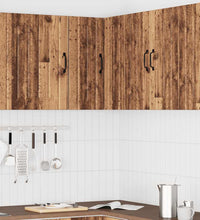 Küchen-Eckhängeschrank Lucca Altholz-Optik Holzwerkstoff