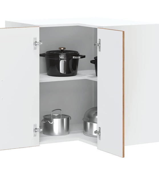 Küchen-Eckhängeschrank Lucca Altholz-Optik Holzwerkstoff