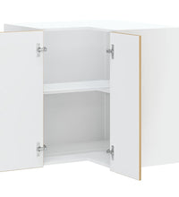Küchen-Eckhängeschrank Lucca Artisan-Eiche Holzwerkstoff