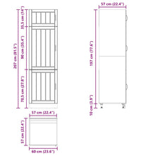 Küchenschrank Lucca Artisan-Eiche Holzwerkstoff