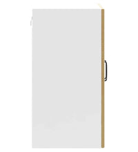 Küchen-Hängeschrank mit Glastür Sonoma-Eiche Holzwerkstoff
