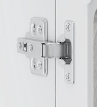 Küchen-Hängeschrank mit Glastür Lucca Grau Sonoma Holzwerkstoff