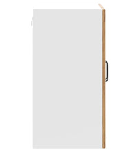 Küchen-Hängeschrank mit Glastür Altholz-Optik Holzwerkstoff