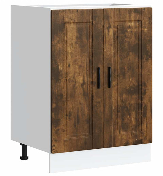 Küchenunterschrank Porto Räuchereiche Holzwerkstoff