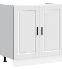 Spülenunterschrank Porto Weiß 80x46x81,5 cm Holzwerkstoff