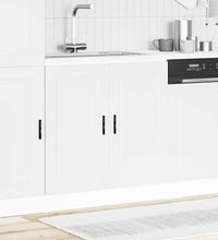 Spülenunterschrank Porto Weiß 80x46x81,5 cm Holzwerkstoff