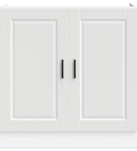 Spülenunterschrank Porto Weiß 80x46x81,5 cm Holzwerkstoff