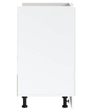 Spülenunterschrank Porto Hochglanz-Weiß 80x46x81,5 cm