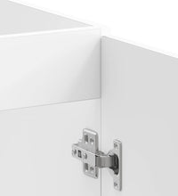 Spülenunterschrank Porto Hochglanz-Weiß 80x46x81,5 cm