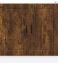 Spülenunterschrank Porto Räuchereiche 80x46x81,5 cm