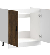Spülenunterschrank Porto Räuchereiche 80x46x81,5 cm