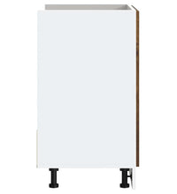 Spülenunterschrank Porto Räuchereiche 80x46x81,5 cm