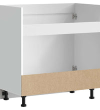 Spülenunterschrank Porto Grau Sonoma 80x46x81,5cm Holzwerkstoff