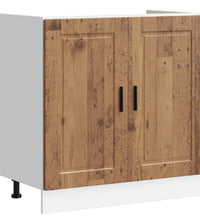 Spülenunterschrank Porto Altholz-Optik 80x46x81,5 cm