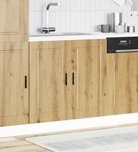 Spülenunterschrank Porto Artisan-Eiche 80x46x81,5 cm