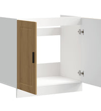 Spülenunterschrank Porto Artisan-Eiche 80x46x81,5 cm