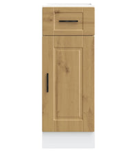 Küchenunterschrank Porto Artisan-Eiche Holzwerkstoff