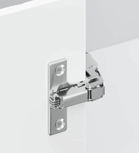 Küchen-Eckunterschrank Porto Hochglanz-Weiß Holzwerkstoff