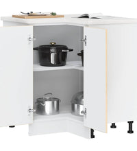 Küchen-Eckunterschrank Porto Sonoma-Eiche Holzwerkstoff