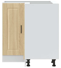 Küchen-Eckunterschrank Porto Sonoma-Eiche Holzwerkstoff