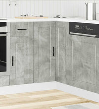 Küchen-Eckunterschrank Porto Betongrau Holzwerkstoff