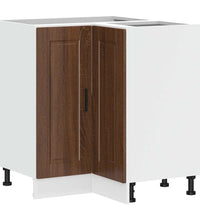 Küchen-Eckunterschrank Porto Braun Eichen-Optik Holzwerkstoff