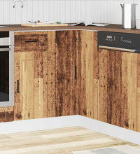 Küchen-Eckunterschrank Porto Altholz-Optik Holzwerkstoff