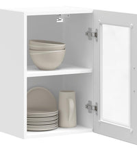 Küchen-Hängeschrank mit Glastür Porto Weiß