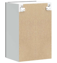 Küchen-Hängeschrank mit Glastür Porto Schwarz