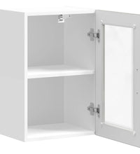 Küchen-Hängeschrank mit Glastür Porto Betongrau