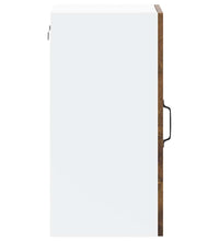 Küchen-Hängeschrank mit Glastür Porto Räuchereiche