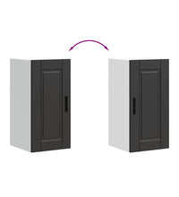 Küchen-Hängeschrank Porto Schwarz Holzwerkstoff