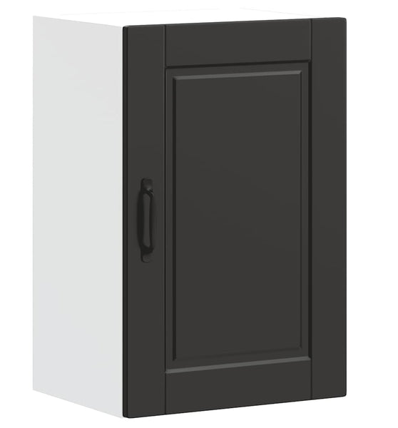 Küchen-Hängeschrank Porto Schwarz Holzwerkstoff