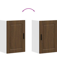 Küchen-Hängeschrank Porto Braun Eichen-Optik Holzwerkstoff
