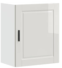 Küchen-Hängeschränke 2 Stk. Porto Hochglanz-Weiß Holzwerkstoff