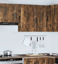 Küchen-Hängeschrank Porto Räuchereiche Holzwerkstoff