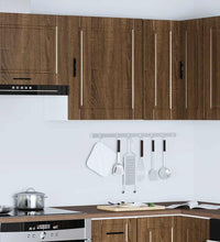 Küchen-Hängeschrank Porto Braun Eichen-Optik Holzwerkstoff