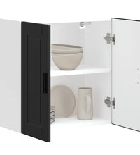 Küchen-Hängeschrank Porto Schwarz Holzwerkstoff
