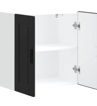 Küchen-Hängeschrank Porto Schwarz Holzwerkstoff