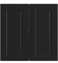 Küchen-Hängeschrank Porto Schwarz Holzwerkstoff