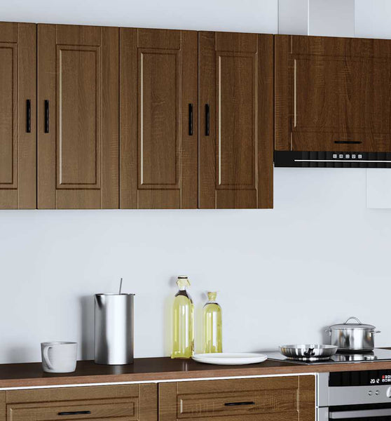 Küchen-Hängeschrank Porto Braun Eichen-Optik Holzwerkstoff