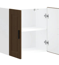 Küchen-Hängeschrank Porto Braun Eichen-Optik Holzwerkstoff