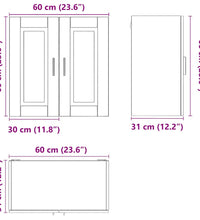 Küchen-Hängeschrank Porto Altholz-Optik Holzwerkstoff