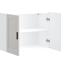 Küchen-Hängeschrank Porto Hochglanz-Weiß Holzwerkstoff
